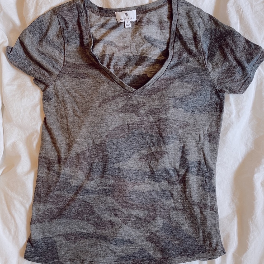 Camo tee